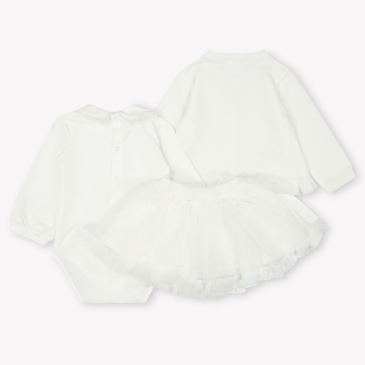 Mayoral Baby Girls Set  Offwhite
