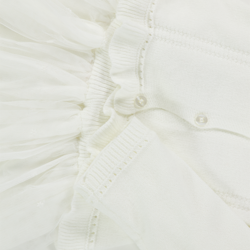 Mayoral Baby Meisjes Setje In Off White