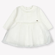 Mayoral Baby Girls Dress  Offwhite