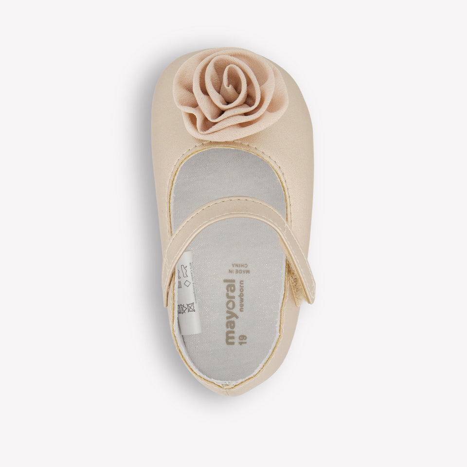 Mayoral Baby Meisjes Schoenen In Goud