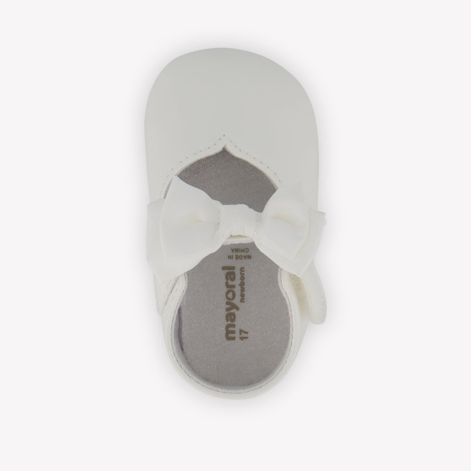 Mayoral Baby Girls Shoes  Offwhite
