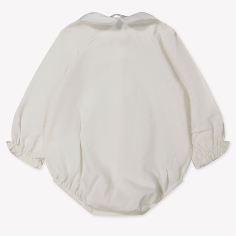 Mayoral Baby Girls Bodper In OffWhite