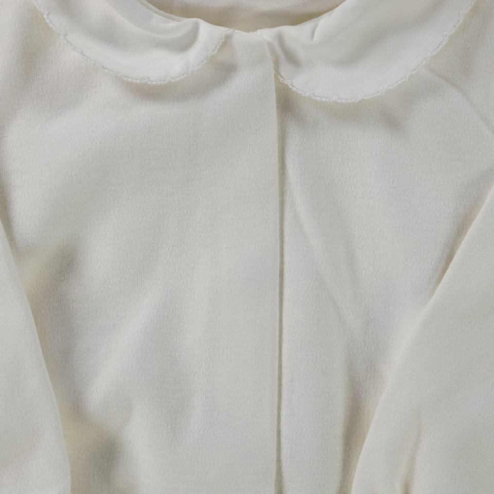 Mayoral Baby Meisjes Rompertje In Off White