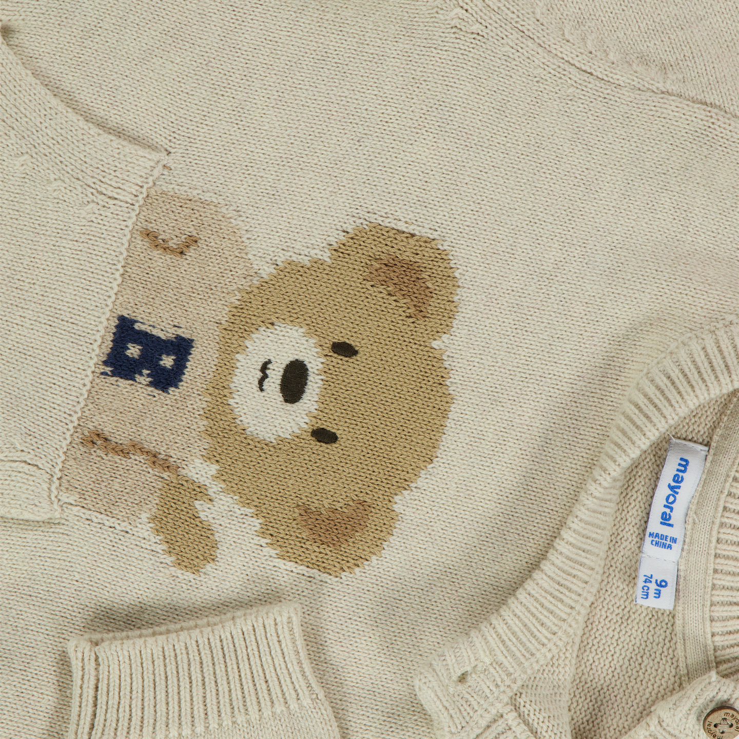 Mayoral Baby Jongens Trui In Beige