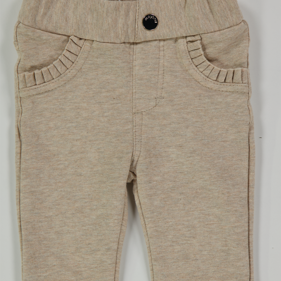 Mayoral Baby Girls Pants  Beige