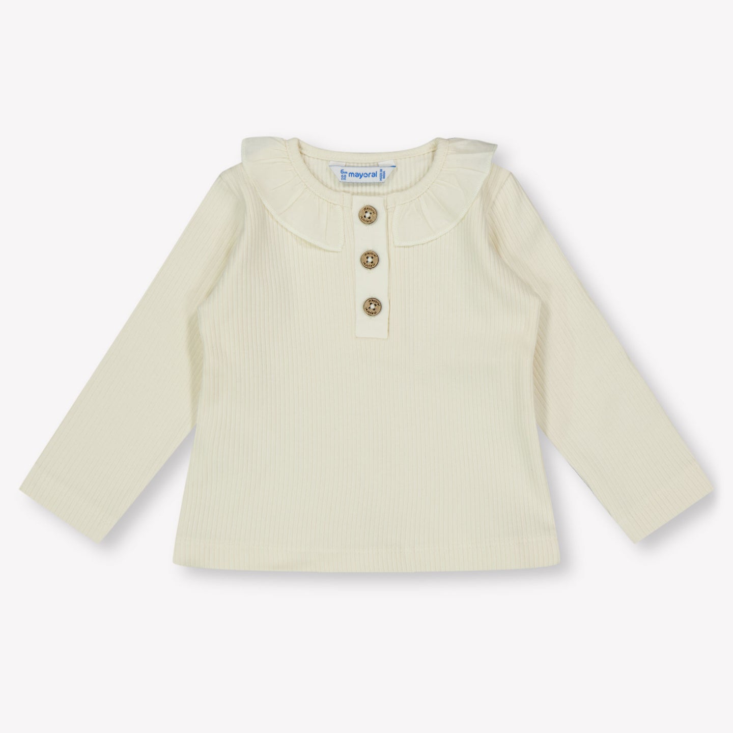 Mayoral Baby Meisjes Polo In Licht Beige