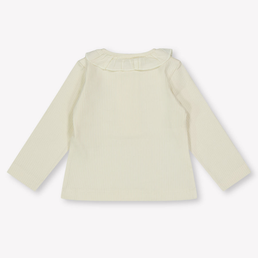 Mayoral Baby Girls Polo  Light Beige