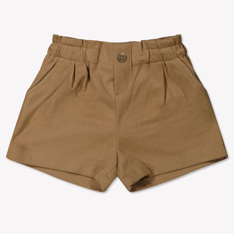 Mayoral Baby Girls Shorts  Camel