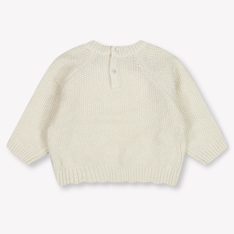 Mayoral Baby Girls Sweater  Light Beige