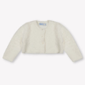 Mayoral Baby Girls Vest  Offwhite