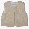 Mayoral Baby Girls Body Warmer  Light Beige