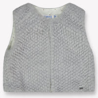 Mayoral Baby Girls Body Warmer  Light Gray