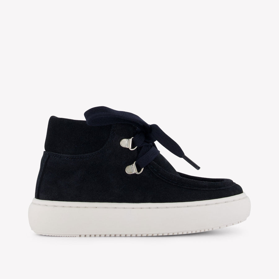 Andrea Montelpare Boys Shoes in Navy