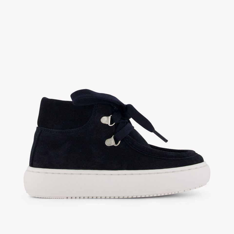 Andrea Montelpare Boys Shoes In Navy