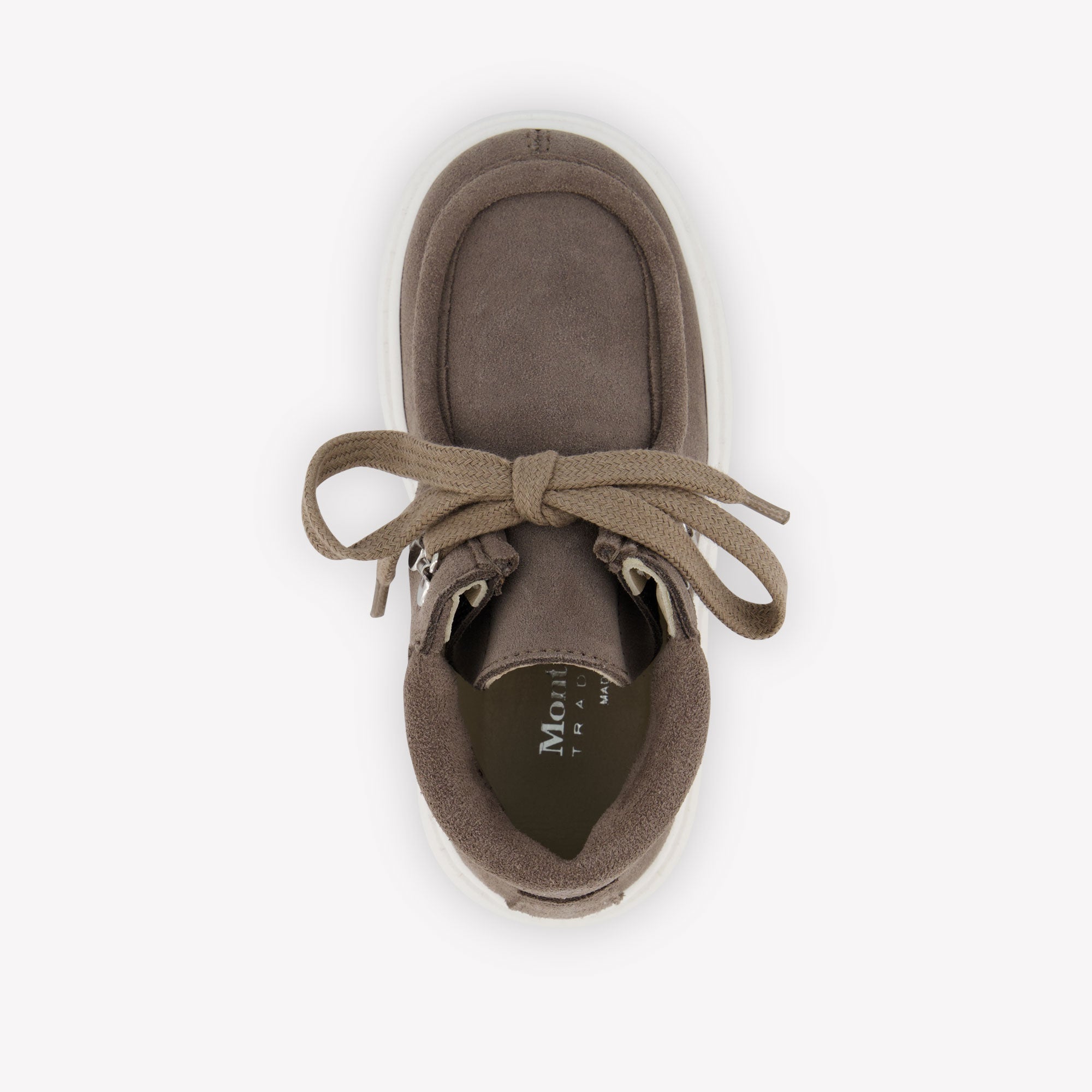 Andrea Montelpare Boys Shoes In Taupe