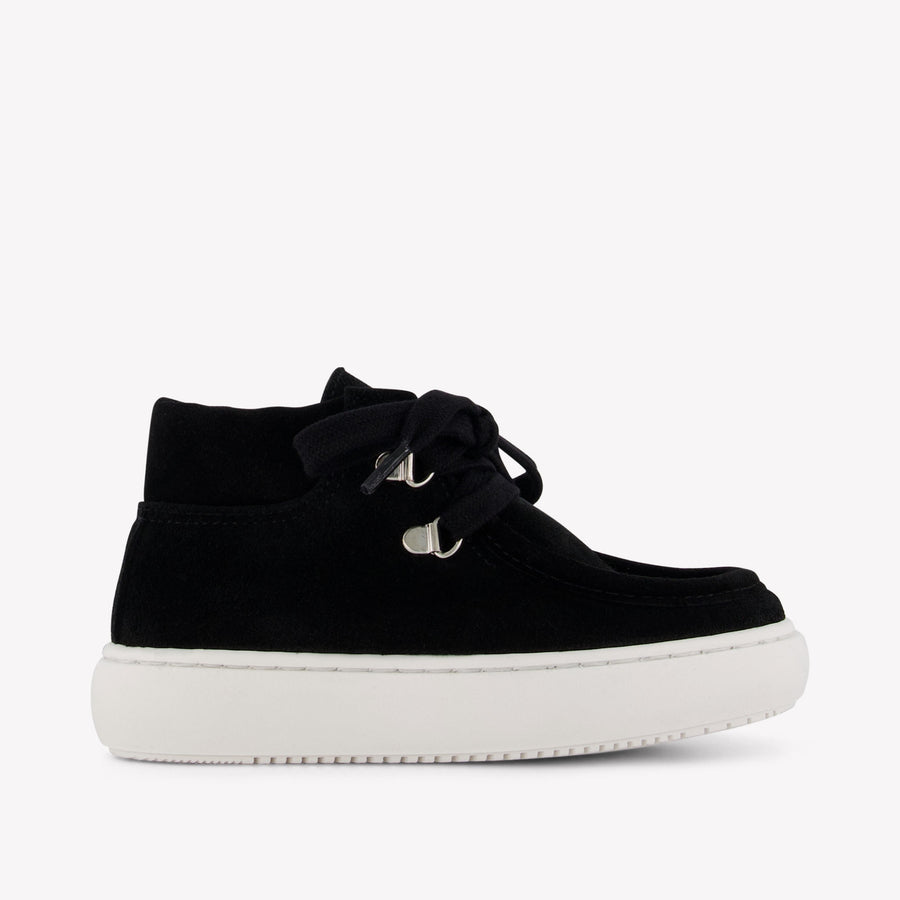 Andrea Montelpare Boys Shoes in Black