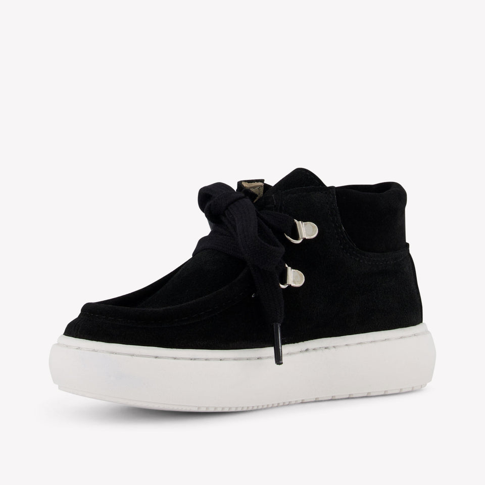 Andrea Montelpare Boys Shoes In Black
