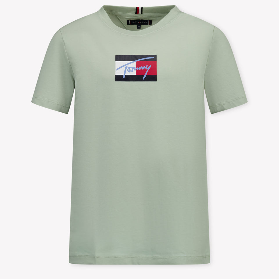 Tommy Hilfiger Kids Boys  T-Shirt Light Green