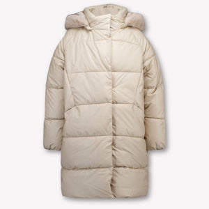 Mayoral Kids Girls Jackets In Beige