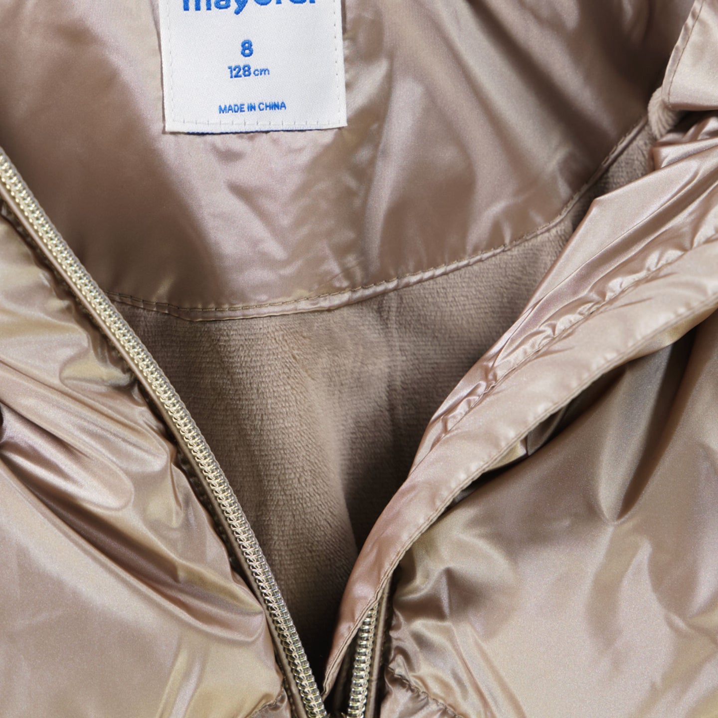 Mayoral Kinder Meisjes Winterjassen In Beige
