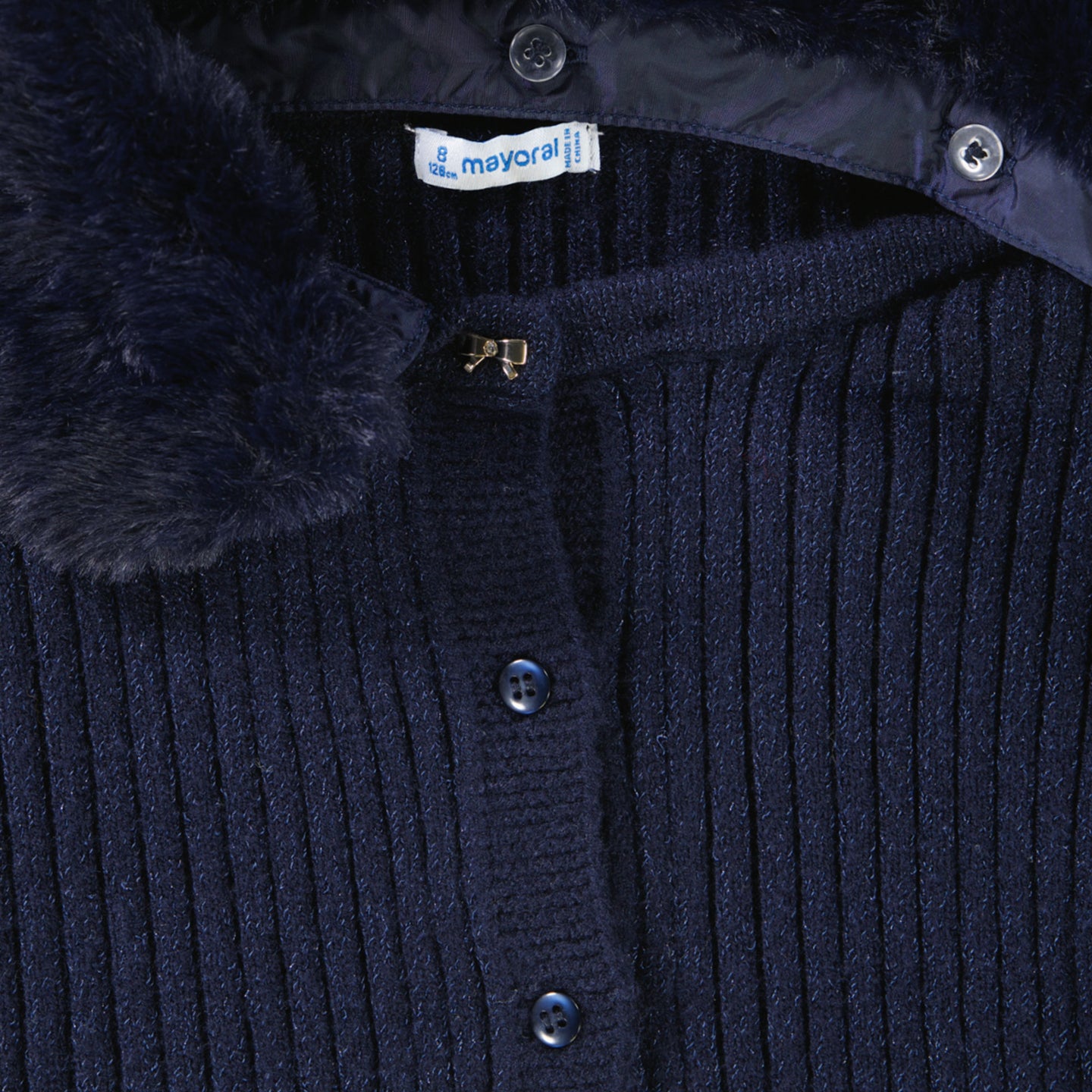 Mayoral Kinder Meisjes Vest In Navy