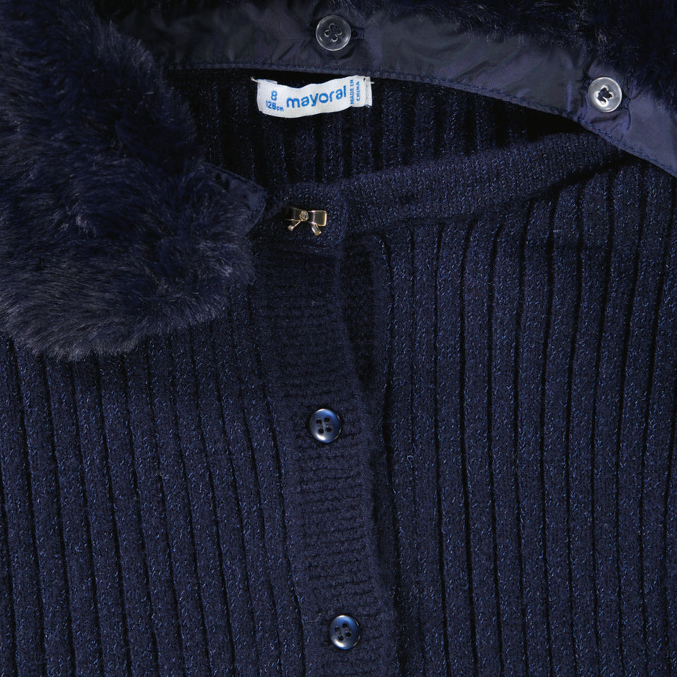 Mayoral Kinder Meisjes Vest In Navy