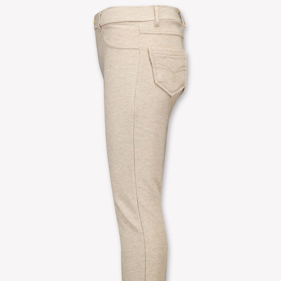Mayoral Kids Girls Pants Beige