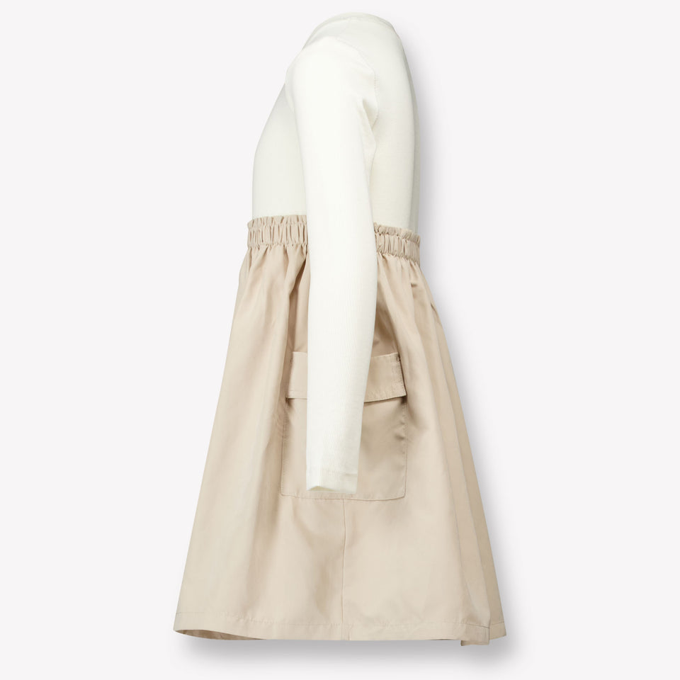 Mayoral Kinder Meisjes Jurk In Beige