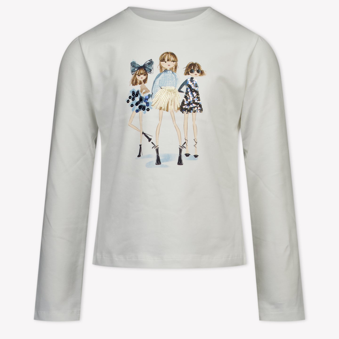 Mayoral Kinder Meisjes T-Shirt In Off White