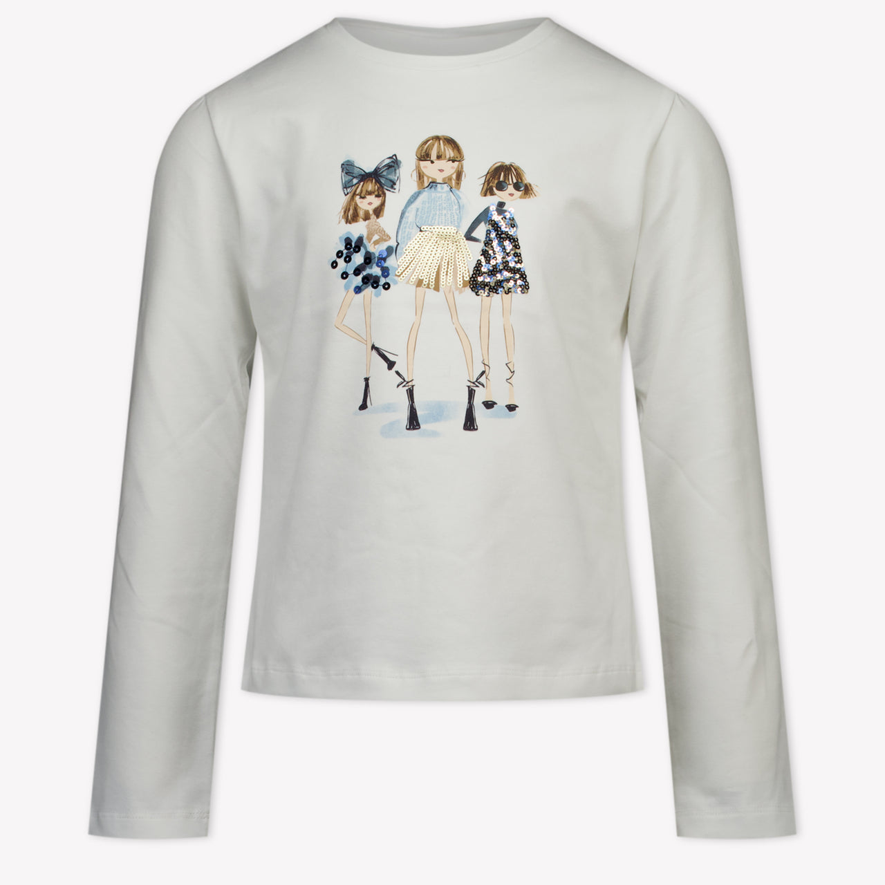 Mayoral Kinder Meisjes T-Shirt In Off White