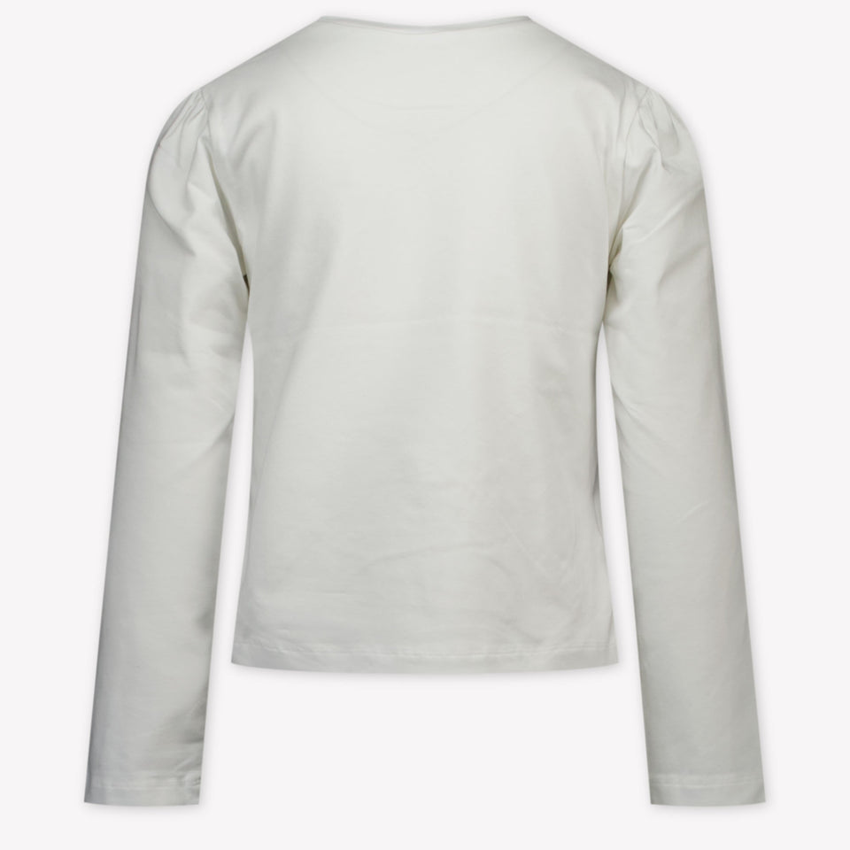 Mayoral Kinder Meisjes T-Shirt In Off White
