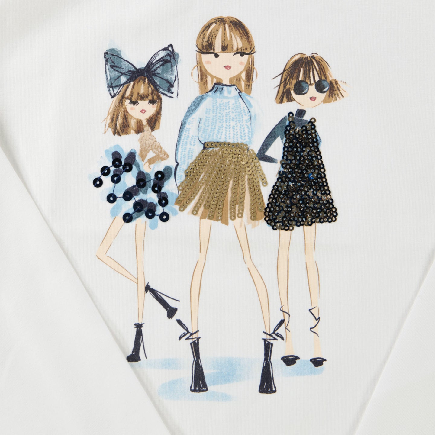 Mayoral Kinder Meisjes T-Shirt In Off White