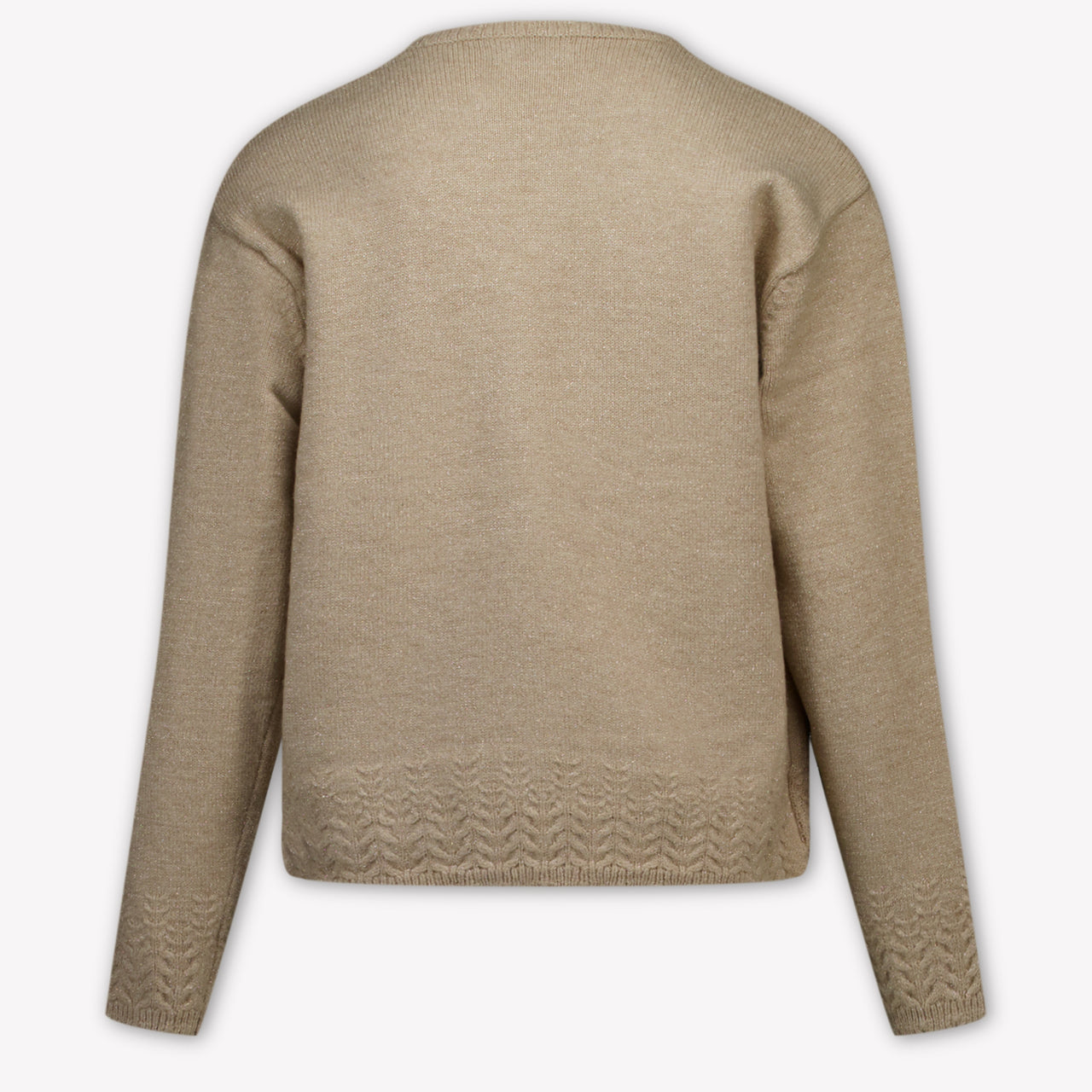 Mayoral Kids Girls Sweater in Light Beige