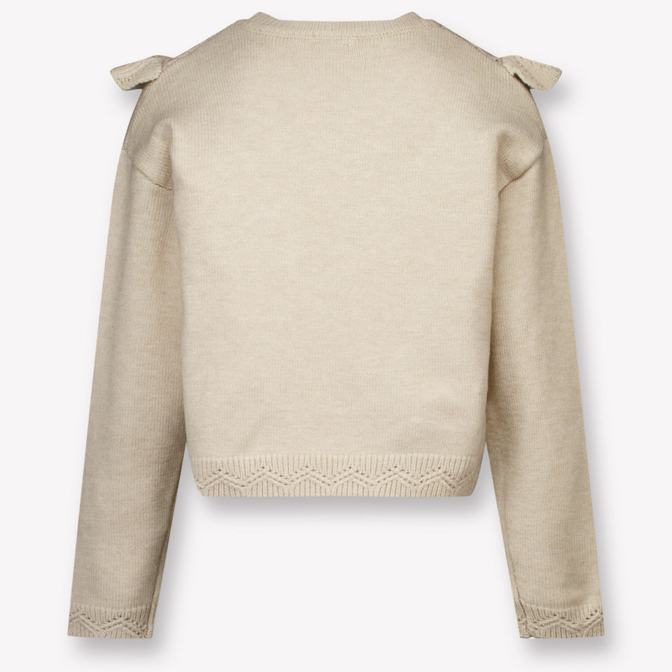 Mayoral Kinder Meisjes Trui In Licht Beige