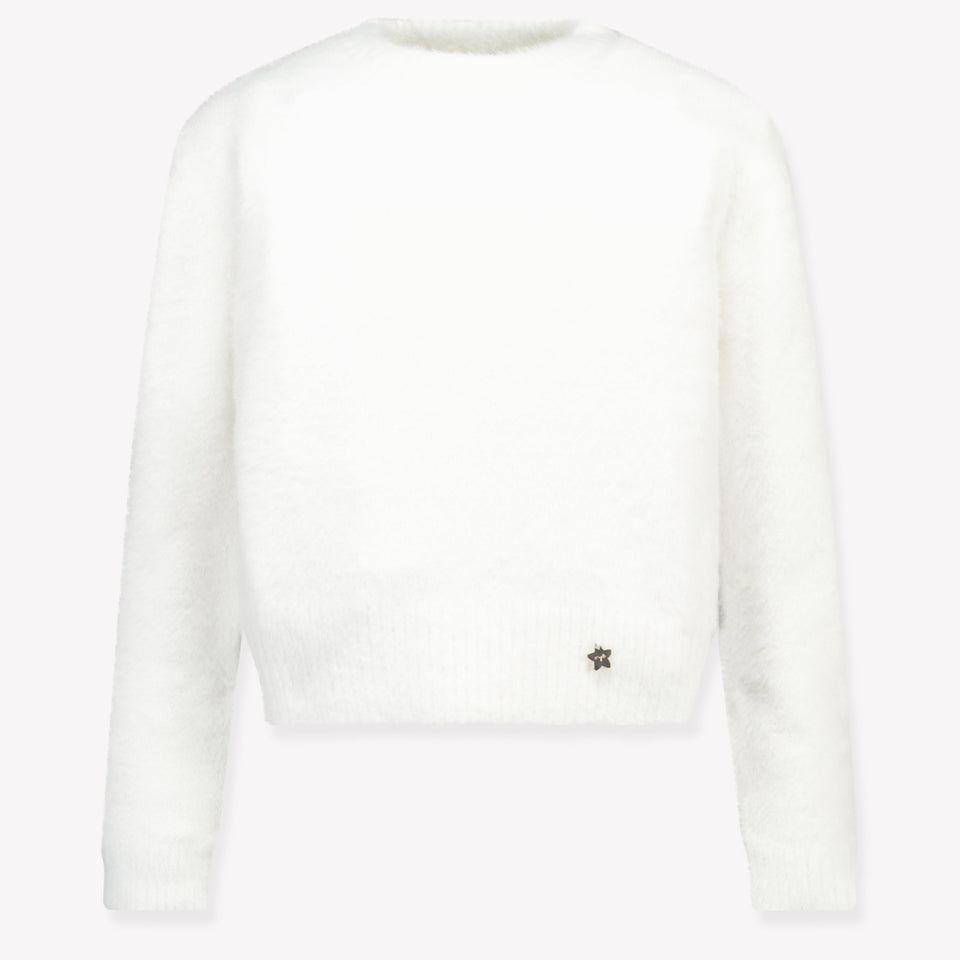 Mayoral Kinder Meisjes Trui In Off White