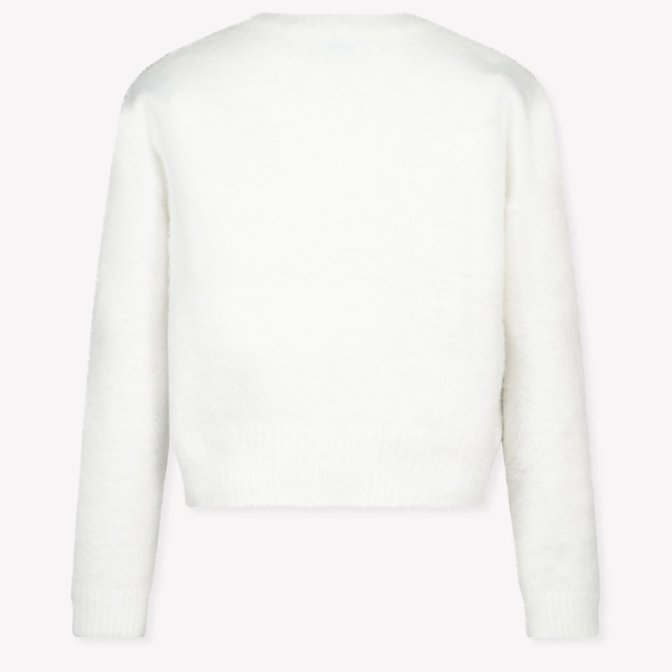 Mayoral Kinder Meisjes Trui In Off White