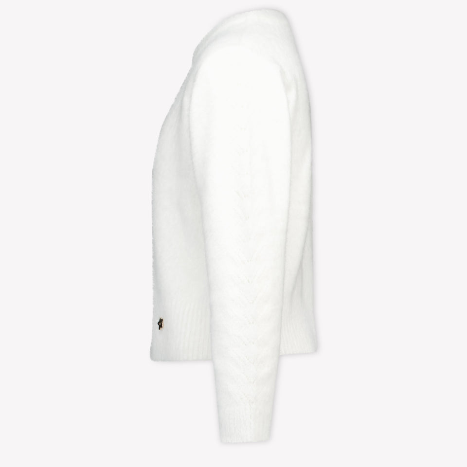 Mayoral Kinder Meisjes Trui In Off White