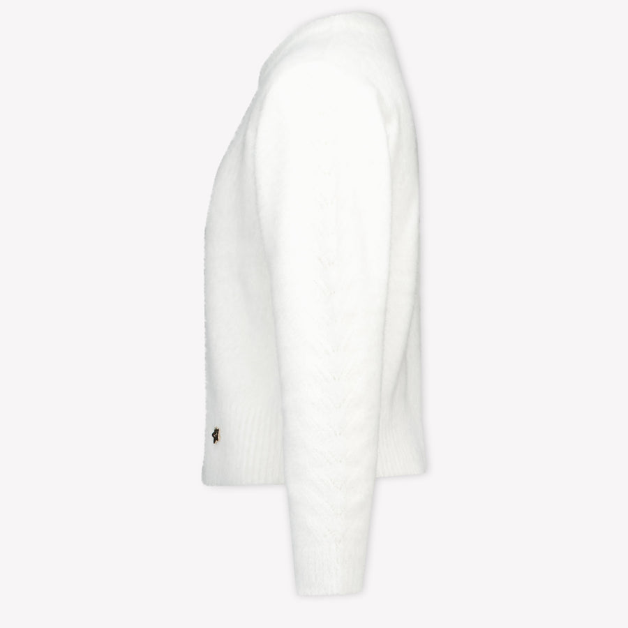 Mayoral Kinder Meisjes Trui In Off White