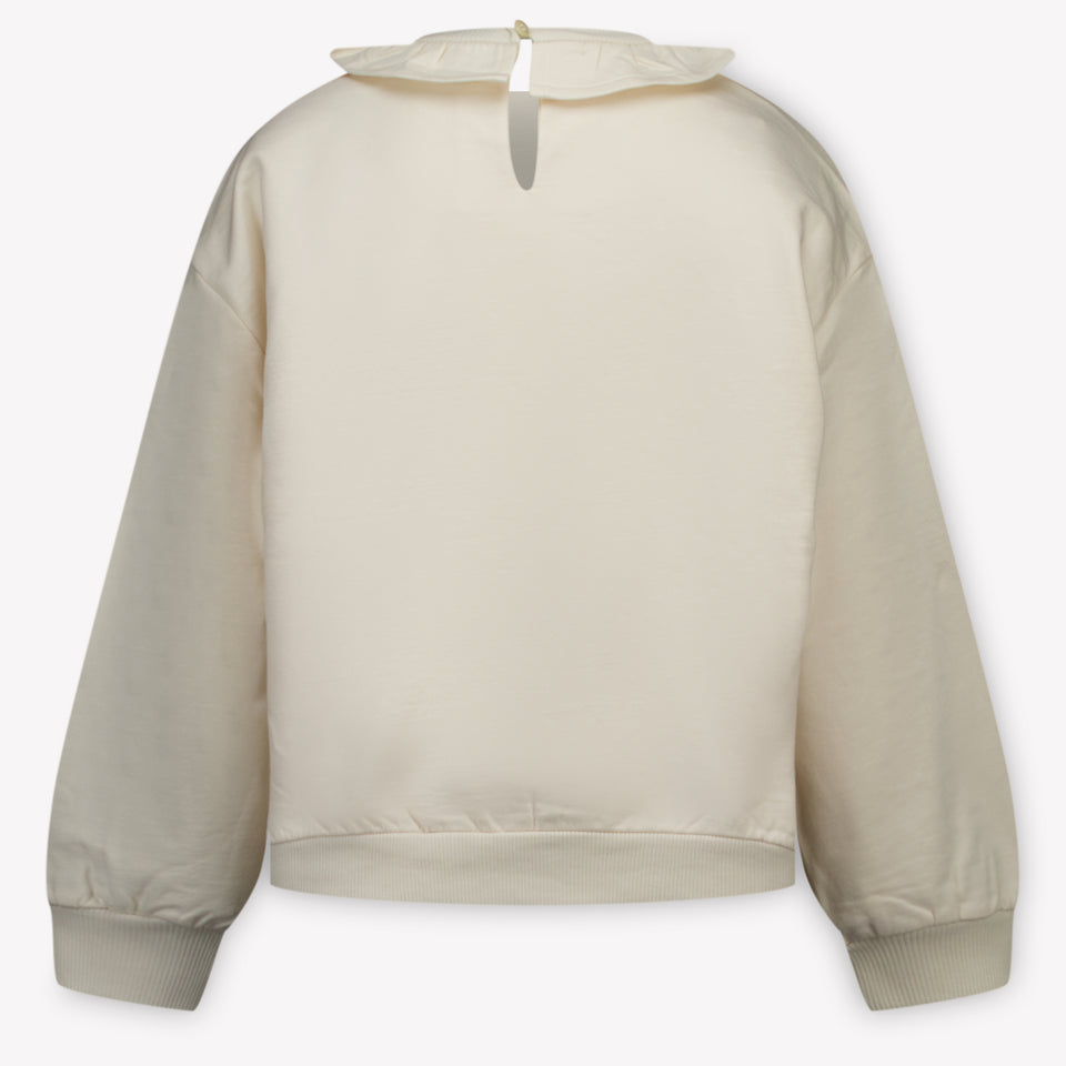Mayoral Kinder Meisjes Trui In Off White