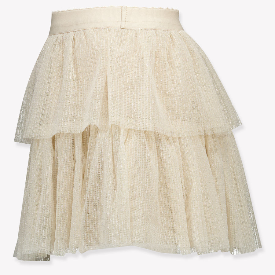 Mayoral Kids Girls Skirt Light Beige