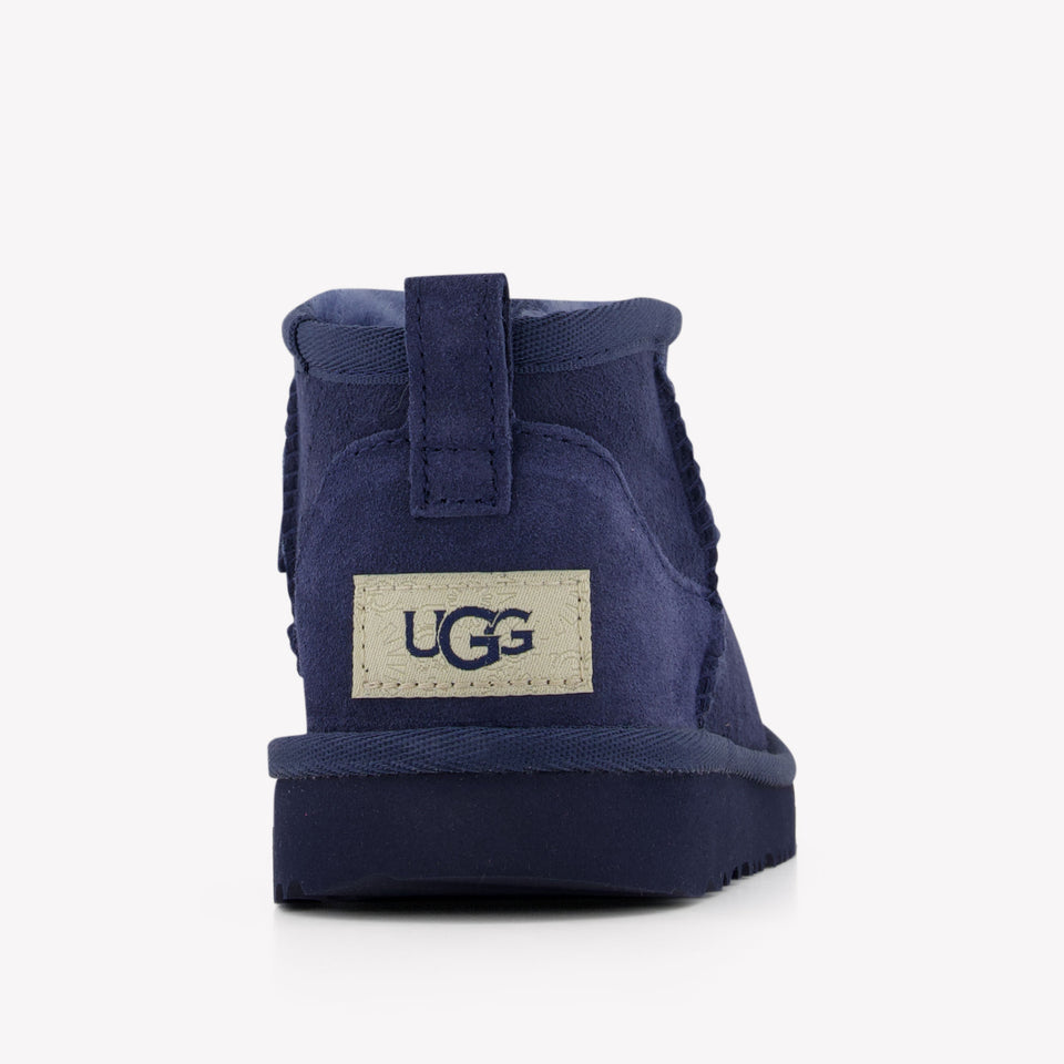 UGG Ultra mini Unisex Boots In Navy
