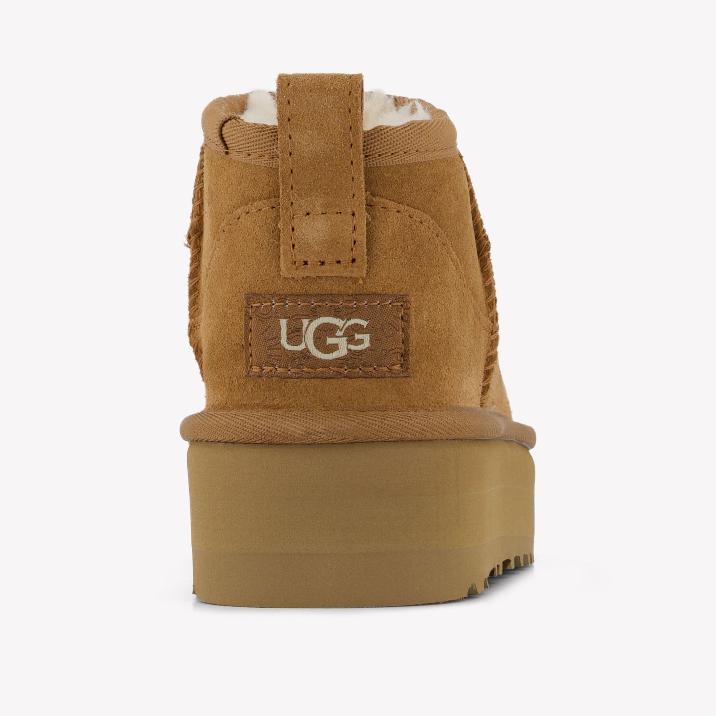 UGG Ultra Mini Platform Girls Boots In Camel