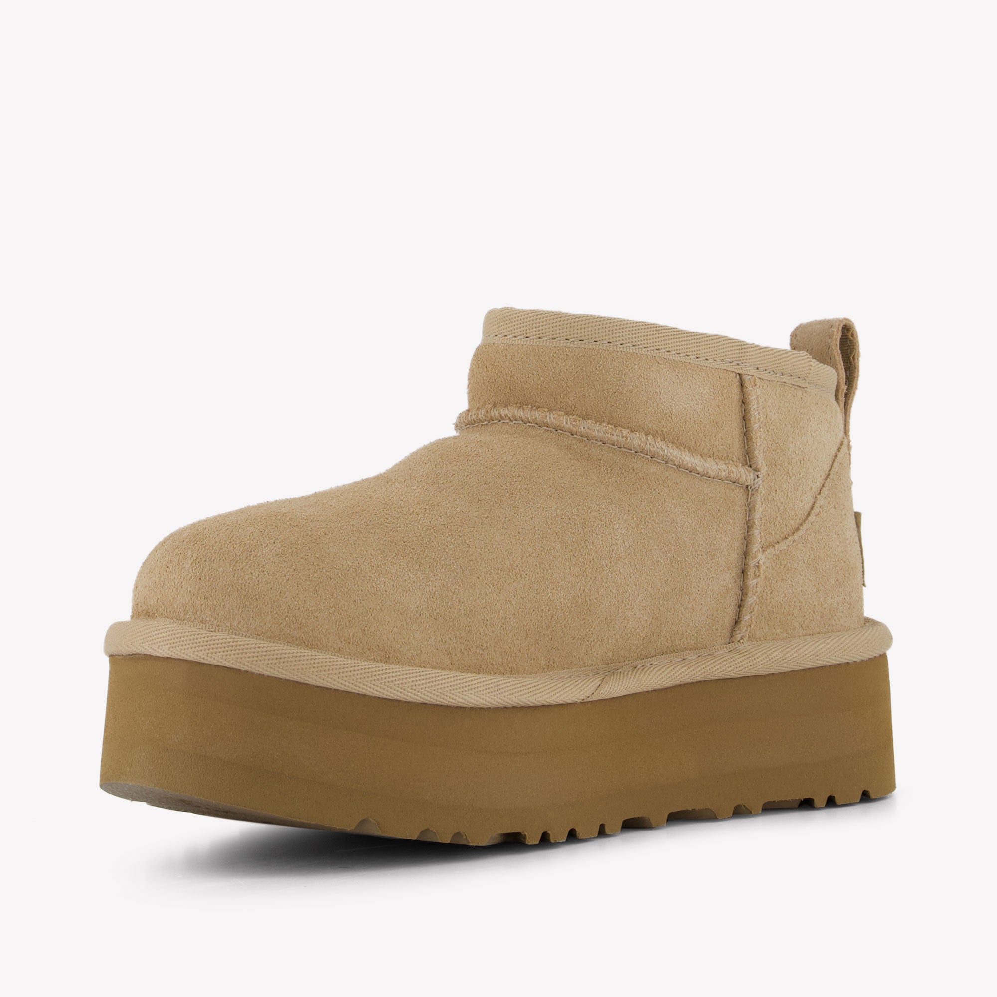 UGG Ultra Mini Platform Meisjes Laarzen In Zand