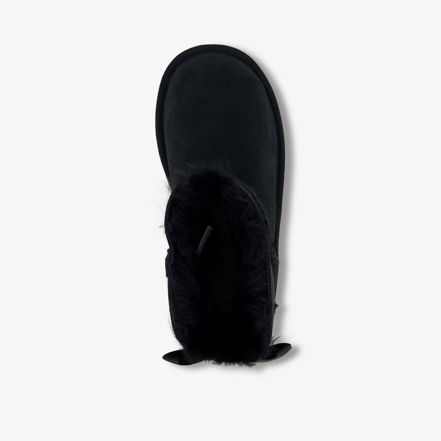 UGG Bailey Bow Girls Boots In Black