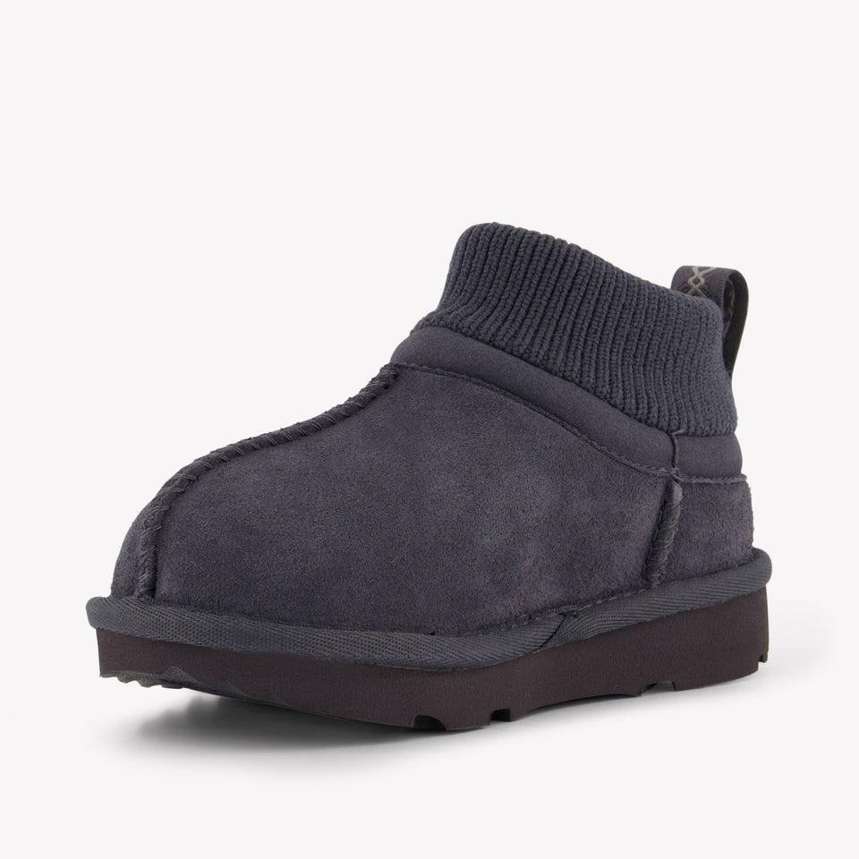 UGG Stretch cuff Unisex Boots In Dark Gray