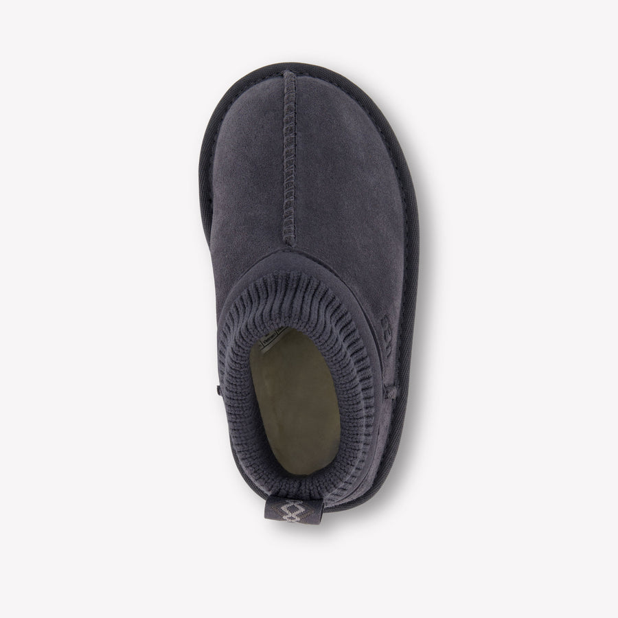 UGG Stretch Cuff Unisex Laarzen In Donker Grijs