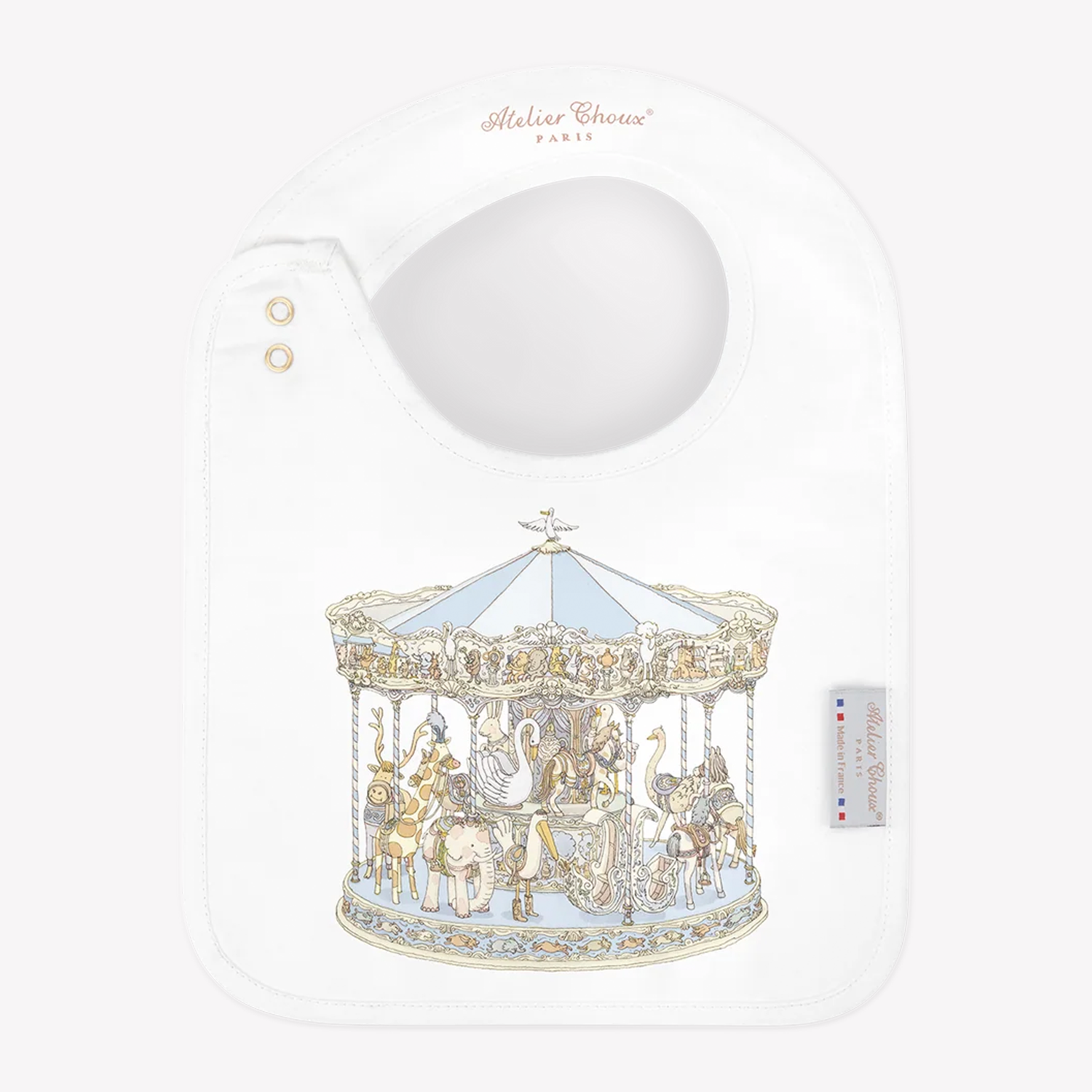 Atelier Choux Baby Slab Carousel In Licht Blauw