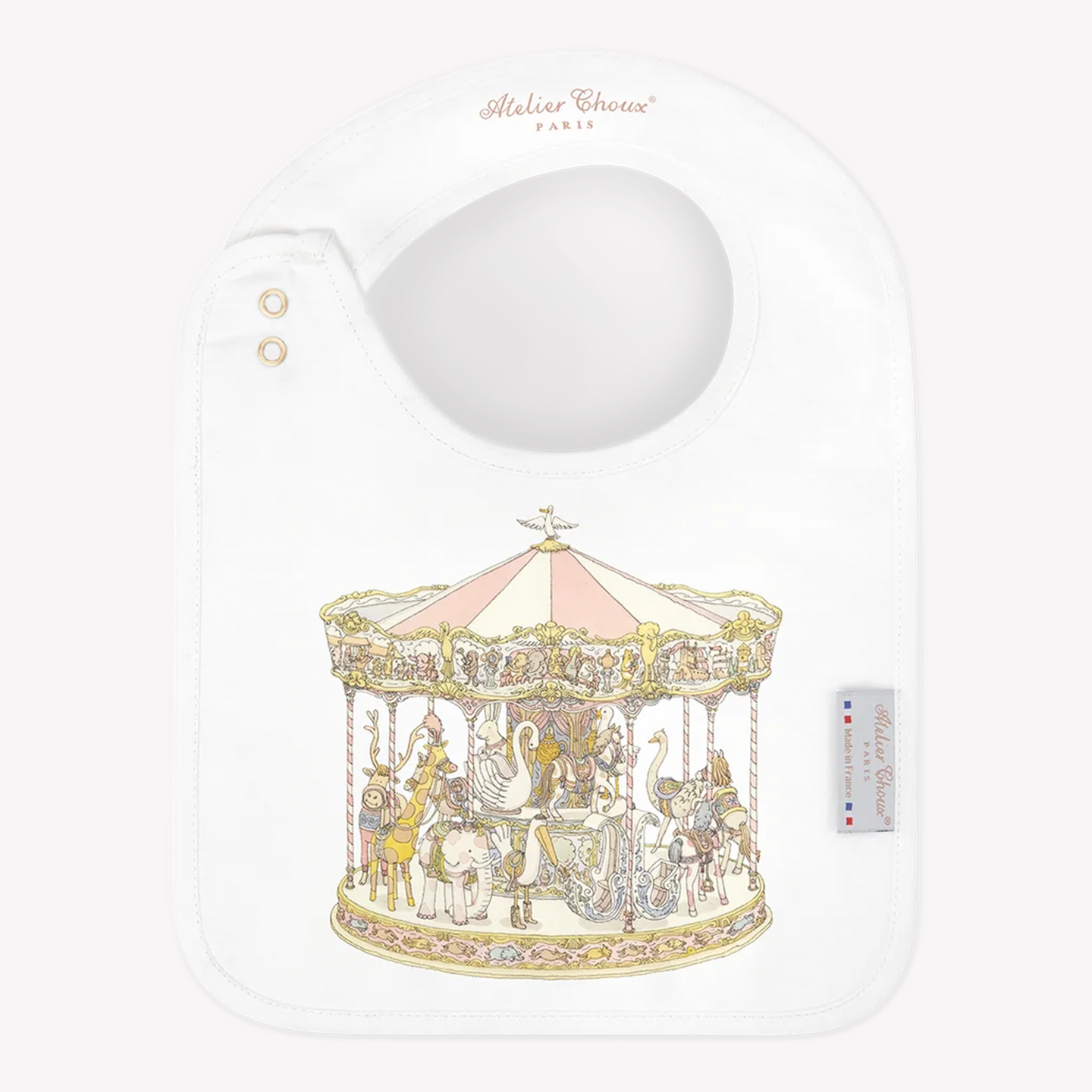 Atelier Choux Baby Meisjes Slab Carousel In Licht Roze