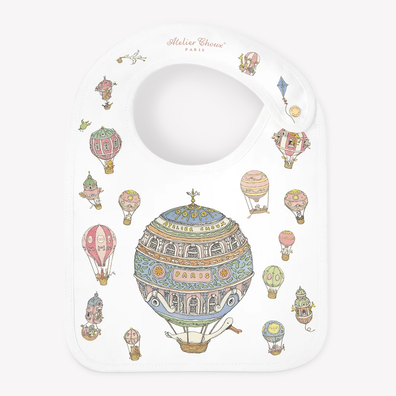 Atelier Choux Baby Slab Balloon In Wit