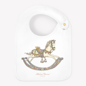 Atelier Choux Baby Slab Rocking Horse In Wit